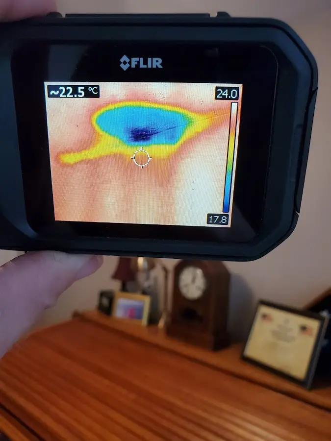 Thermal imaging inspection for water damage in Prior Lake