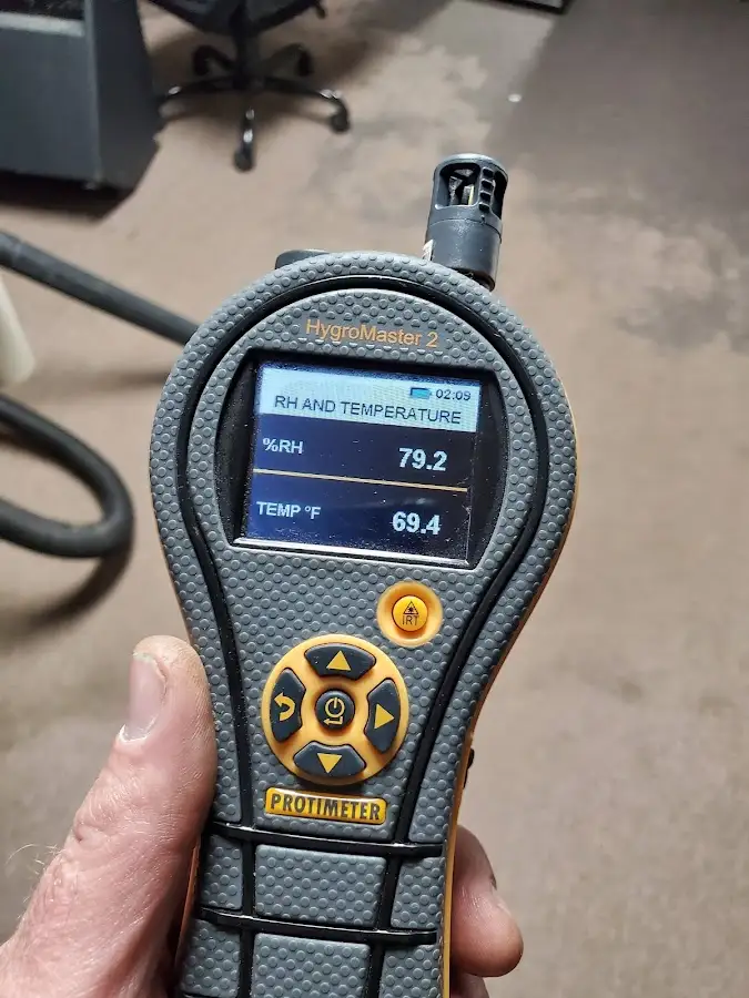 Moisture meter humidity assessment for Fire & Smoke Damage Restoration in Prior Lake